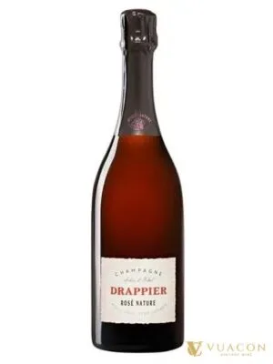 Champagne Drappier Brut Nature Rose – Pháp, 750ml
