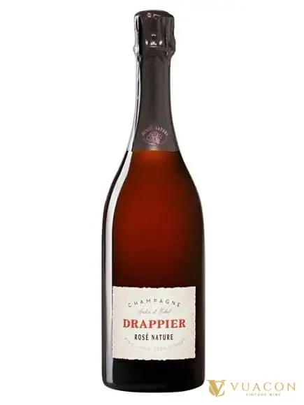 Champagne Drappier Brut Nature Rose – Pháp, 750ml