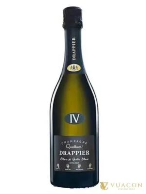 Champagne Drappier Quanttuor Blanc de Quantre Blancs – Pháp, 750ml