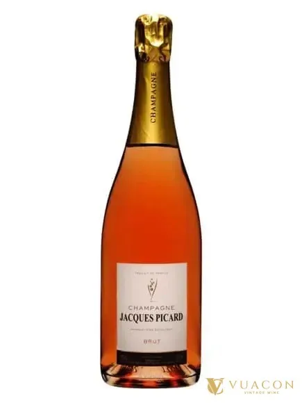 Champagne Jacques Picard Brut Rose – Pháp, 750ml