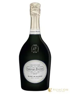 Champagne Laurent Perrier Blanc de Blancs Brut Nature – Pháp, 750ml