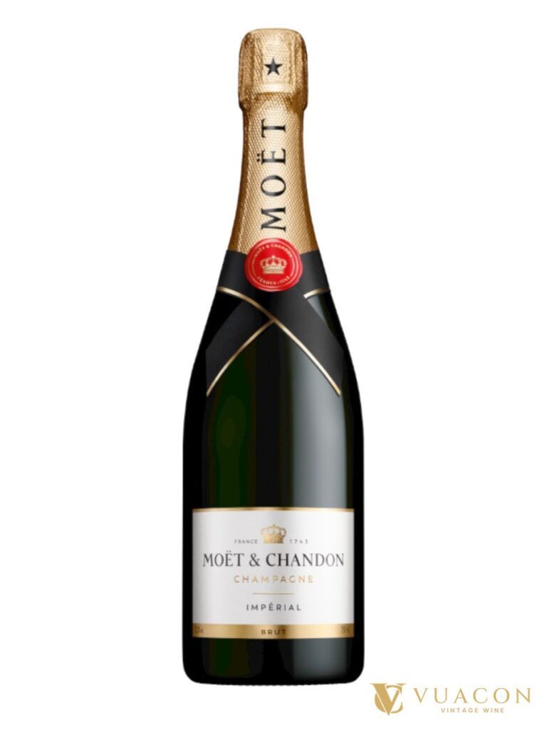Chai Champagne Moet & Chandon Brut Imperial cho tiệc rượu vang Noel