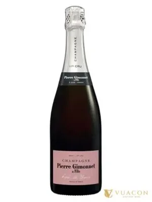 Champagne Pierre Gimonnet Brut Rose 1er Cru – Pháp, 750ml