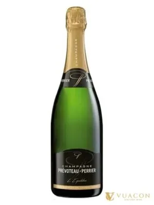 Champagne Prevoteau Perrier Blanc de Blanc – Pháp, 750ml