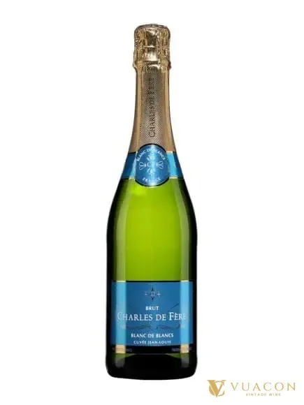 Charles de Fere Cuvee Jean Louis Blanc de Blancs – sparkling Brut, Pháp, 750ml