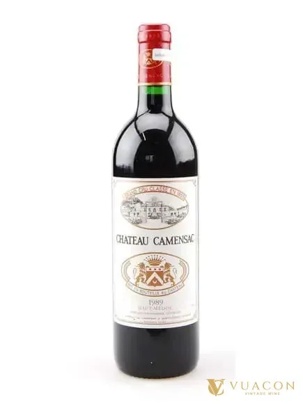 Chateau Camensac 1989 – Bordeaux, Pháp, 750ml