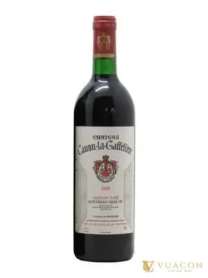 Chateau Canon La Gaffeliere 1989 – Bordeaux, Pháp, 750ml