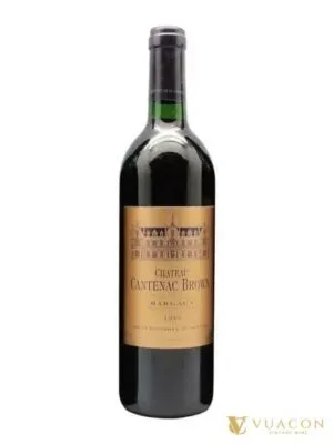 Chateau Cantenac Brown 1989 – Bordeaux, Pháp, 750ml