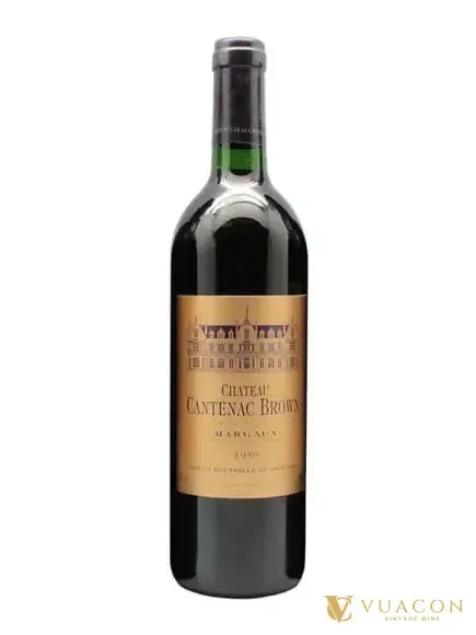 Chateau Cantenac Brown 1989 – Bordeaux, Pháp, 750ml