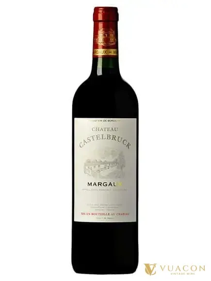 Chateau Castelbruck Margaux – Bordeaux, Pháp, 750ml