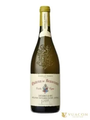 Chateau de Beaucastel Chateauneuf du Pape Blanc Roussanne Vieilles Vignes – Châteauneuf-du-Pape, Pháp, 750ml
