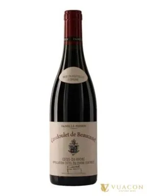 Chateau de Beaucastel cotes du Rhone Coudoulet Red – Côtes du Rhône, Pháp, 750ml