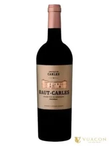 Chateau de Carles Haut-Carles – Bordeaux, Pháp, 750ml