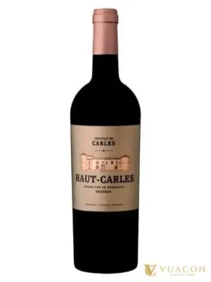 Chateau de Carles Haut-Carles – Bordeaux, Pháp, 750ml