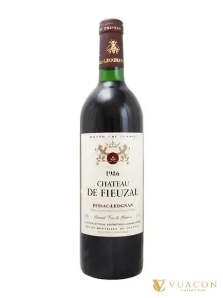 Chateau de Fieuzal – Bordeaux, Pháp, 750ml – chai và nhãn