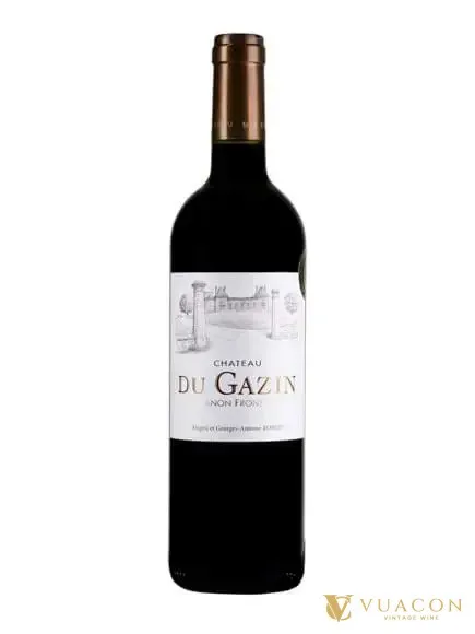 Chateau Du Gazin Canon Fonsac – Canon-Fronsac, Pháp, 750ml