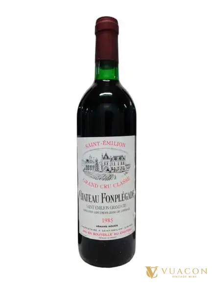 Thị trường vang Bordeaux 2026 và chai Chateau Fonplegade 1985 Saint-Émilion Grand Cru Classé