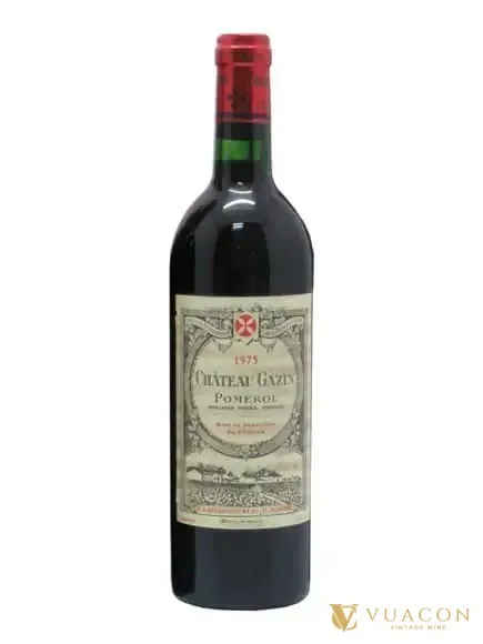 Chateau Gazin – Bordeaux, Pháp, 750ml – chai và nhãn