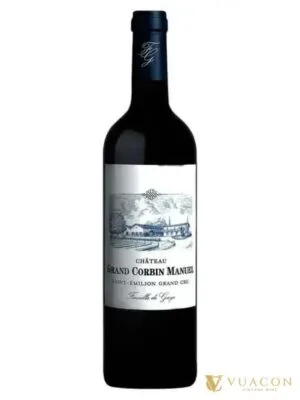Chateau Grand Corbin Manuel – Bordeaux, Pháp, 750ml