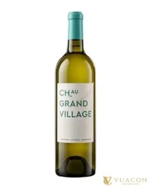 Chateau Grand Village Blanc – Bordeaux, Pháp, 750ml