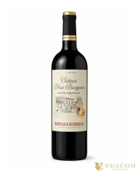 Chateau Haut Bazignan Bordeaux Superieur – Pháp, 750ml