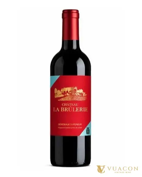 Chateau La Brulerie red – Bordeaux, Pháp, 750ml