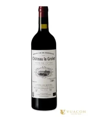 Chateau La Grolet Cotes de Bourg – Bordeaux, Pháp, 750ml