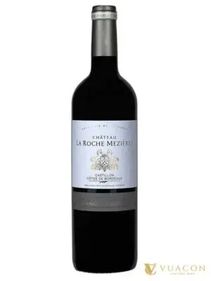 Chateau La Roche Mezieres Castillon Cotes de Bordeaux – Pháp, 750ml