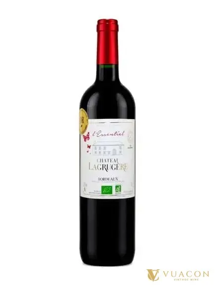 Chateau Lagrugere LEssentiel Rouge – Bordeaux, Pháp, 750ml