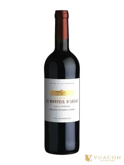 Chateau Le Monteil d’Arsac – Bordeaux, Pháp, 750ml