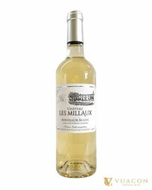Chateau Les Millaux Blanc – Bordeaux, Pháp, 750ml