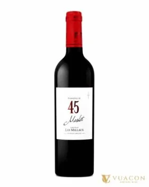 Chateau Les Millaux Parcell 45 Merlot – Bordeaux, Pháp, 750ml
