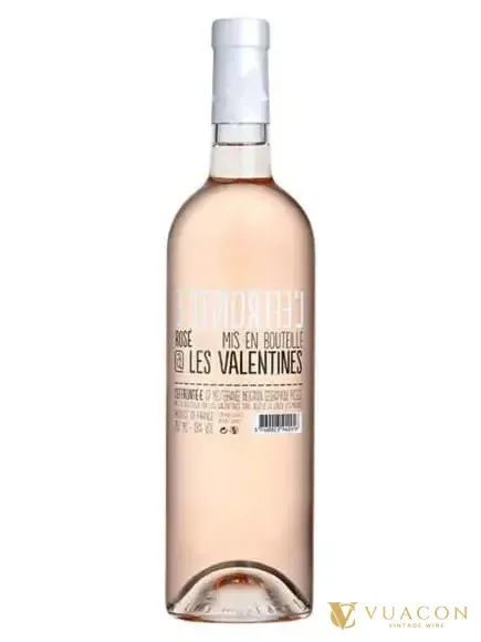 Chateau Les Valentines L’Effrontee Rose – Côtes de Provence, Pháp, 750ml