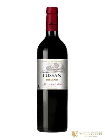 Rượu vang ngon dưới 500k Chateau Lussan AOC Bordeaux