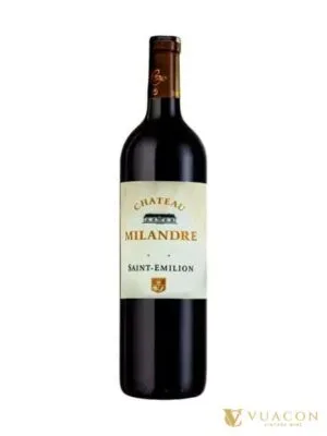 Chateau Milandre Saint Emilion Grand Cru – Bordeaux, Pháp, 750ml
