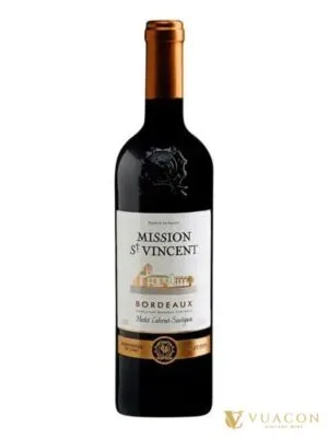Chateau Mission St Vincent Red – Bordeaux, Pháp, 750ml