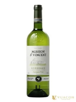 Chateau Mission St Vincent White – Bordeaux, Pháp, 750ml
