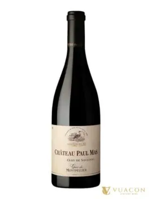 Chateau Paul Mas Clos de Savignac – Gres de Montpellier – Grès de Montpellier, Pháp, 750ml