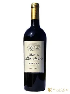 Chateau Petit Moulin Cuvee 300 Ans – Bordeaux, Pháp, 750ml
