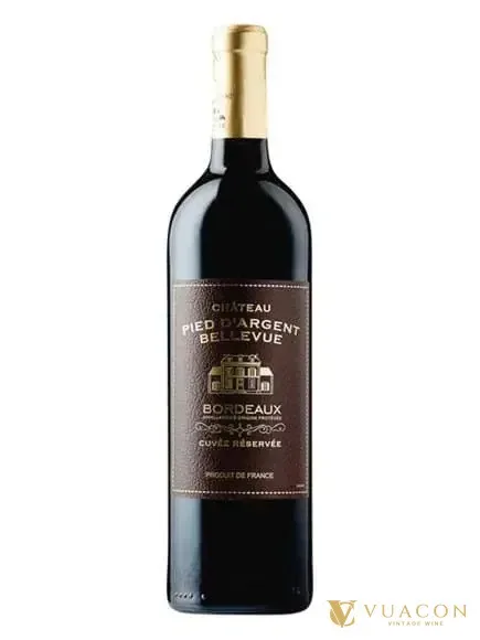 Chateau Pied d’Argent Bellevue – Bordeaux, Pháp, 750ml