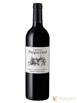 Chateau Puygueraud Red – Bordeaux, Pháp, 750ml