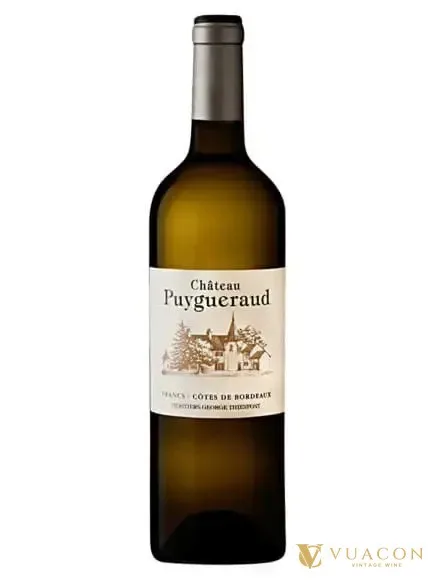 Chateau Puygueraud White – Bordeaux, Pháp, 750ml