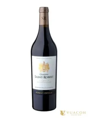 Chateau Saint Robert Red – Bordeaux, Pháp, 750ml
