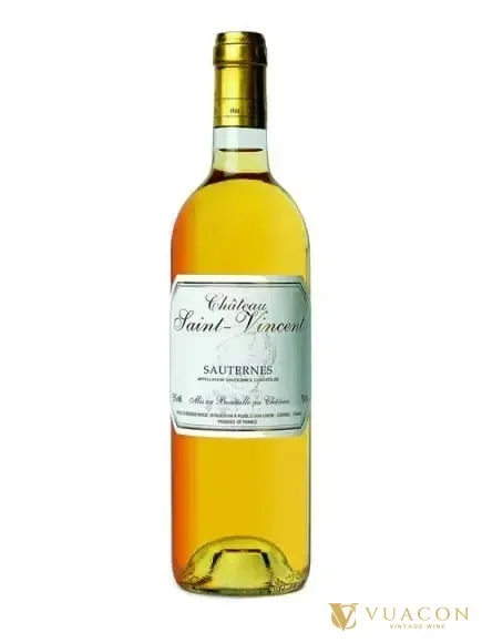 Chateau Saint Vincent Sauternes – Bordeaux, Pháp, 750ml