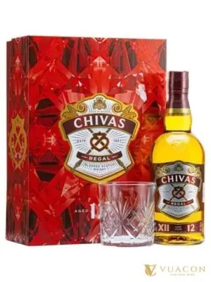 Chivas 12 năm – Hộp quà Tết 2026 – blended Scotch, Scotland, 700ml