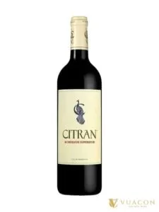 Citran Bordeaux Superieur – Pháp, 750ml