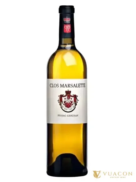 Clos Marsalette White – Bordeaux, Pháp, 750ml