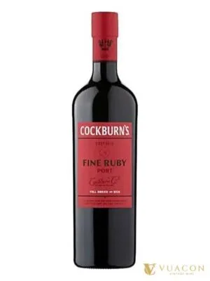 Cockburn’s Fine Ruby Port – Bồ Đào Nha, 750ml