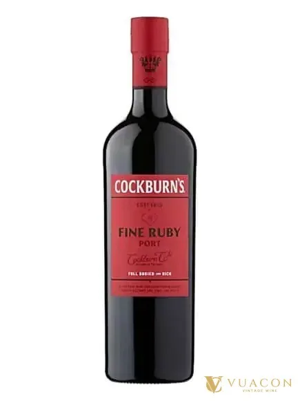 Cockburn’s Fine Ruby Port – Bồ Đào Nha, 750ml