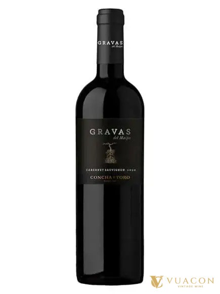 Concha y Toro 2026: chai Gravas del Maipo Cabernet Sauvignon từ Puente Alto